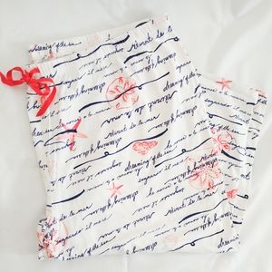 Croft & Barrow "dreaming of the sea" pajama pants